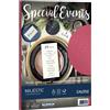FAVINI Carta metallizzata SPECIAL EVENTS A4 10fg 250gr rosso FAVINI