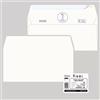 PIGNA 500 buste KAMI STRIP bianca carta riciclata FSC® s/finestra110x230mm 100gr Pigna