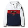 Napapijri Rainforest S Block1 Medial Giacca, Blu Medio, S Unisex-Adulto