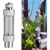 Eterspr Contatore di Bolle di CO2, Acquario Regolatore di CO2, CO2 Bolla Contatore, Calcolo della Produzione di CO2, Utilizzabile in Piccoli Acquari Domestici, Acquari e Mercati Ittici
