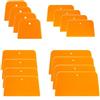 HUAZIZ 16 Pezzi Spatola da Pittore in Plastica Stucco, Auto Giapponese Set di Spatole, Spatola da Pittore Spatola di Superficie Set di Spatole, per L'applicazione di Stucchi Smalti Sigillanti Vernice