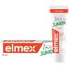 ELMEX Dentifricio elmex® Junior 6-12 anni | Protezione contro la carie, gusto menta | senza coloranti | dentifricio bambino per denti più forti | cura delle gengive e dello smalto | elmex® bambino | 75ml