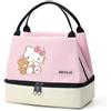 Hemasa Hello Kitty - Borsa termica per il pranzo, portatile, pieghevole, isolata, per ufficio, scuola, picnic