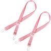 Gosknor 2pz Cordino da Doccia con 2 Ganci per Supporto Drenaggio Mastectomia, Rosa Articoli Indispensabili Post-Mastectomia Regali Premurosi per Mastectomia per Donne Bulbi di Drenaggio