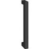 MARCHESI Maniglia per armadio Quadra LA 570 mm, moderna maniglia per porta, lunghezza 600 mm, in acciaio inox nero opaco verniciato a polvere