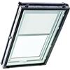 Roto Tenda a Rullo Roto Originale ZRE - Diurna Binario di Guida Argento - Per Finestre per Tetti delle Serie Designo R4/R7 e Classic 43/73 - Dimensioni 054/078 | 05/07 - Colore del Tessuto Bianco