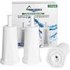 Maylove Confezione da 3 filtri dell'acqua per macchine da caffè Sage modelli SES 990/980/500/878/875/880/920/810, addolcitore BES008 per filtri dell'acqua Sage Barista Express