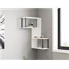 Hanah Home Lecco, melammina, Bianco, Taglia Unica