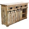 MIlani Home BEILY - madia legno di mango quattro cassetti