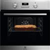 Electrolux Serie 600 Forno da Incasso a Vapore Multifunzione, Capacità 65 L, OED3H00BX, Pizza, SteamBake, AquaClean, 670 x654x635 mm. Inox, Classe A