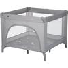 Bebeconfort Adonis Lettino da Viaggio e Box Pieghevole Bambino, 0-3 anni (15kg), Lettino da Campeggio per Bambini, Finestra di Accesso, Materassino, Borsa Inclusa, Pieghevole, Resistente, Mineral Grey