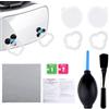 Gosknor Pellicole Protettive Obiettivi Fotocamera per Meta Quest 3s, 4pz Coperture Antigraffio Obiettivi Della Fotocamera con Jet Bag e Panno Pulizia Custodia Protettiva Accessori per Meta Quest 3s