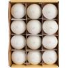 H HANSEL HOME Set di 12 Candele galleggianti Beige Non Profumate 4.6x3cm, Candele Decorative Durata 4 ore
