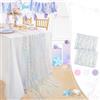 BrillShine 2 Pezzi Sirena Runner da Tavolo 63x300cm Paillettes Runner Tavola Moderno per Interni ed Esterni Decorazione per il Soggiorno Viola
