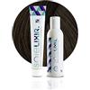 Pop Italy Soielixir Tinta Permanente per Capelli in crema SENZA Resorcina, Parafenilendiammina e Ammoniaca 93 Colori - 100 ml - (Pack Tinta + Ossigeno 40 vol. - 4/3 Castano Medio Dorato)