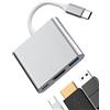 WASRUYI Adattatore USB C a HDMI(3in1)tipo C Hub OTG 3.0 MacBook Multiport Type C Ricarica Cavo 4K Display Digitale video AV TV Monitor Porta per iPad per Apple iphone 16 Adapter compatibile per Samsung Tablet