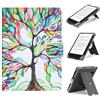 HoYiXi Universale Custodia per 6.8,7 eReader Compatibile Kindle Paperwhite/Colorsoft/Kobo/PocketBook/Tolino/Sony E-Book Reader Cover Case for 6-7'' E-Book Reader con Stand, Albero