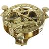 Nautical Replica Hub Bussola in Ottone con meridiana in Stile