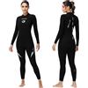 Owntop Muta da sub in neoprene da 5 mm, per uomo e donna, spessa tuta bagnata, cerniera posteriore, maniche lunghe, UPF50+, mantiene al caldo, per immersioni, surf, nuoto, immersioni, snorkeling