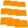 HUAZIZ 9 Pezzi Spatola da Pittore in Plastica Stucco, Auto Giapponese Set di Spatole, Spatola da Pittore Spatola di Superficie Set di Spatole, per L'applicazione di Stucchi Smalti Sigillanti Vernice