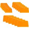 HUAZIZ 18 Pezzi Spatola da Pittore in Plastica Stucco, Auto Giapponese Set di Spatole, Spatola da Pittore Spatola di Superficie Set di Spatole, per L'applicazione di Stucchi Smalti Sigillanti Vernice