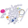 Walfront Ingranaggi Motore in Plastica DIY Robot Gear Kit Puleggia Cinghia Singola e Doppia Corona Gear Set per Robot Auto Fai Te (85 Tipi)