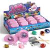 Byncceh Kit di Scavo di Pietre Preziose, Collezione di 12 Minerali di Pietre Preziose e Rocce, kit di Scavo per Bambini