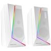 Mars Gaming MS1, Altoparlanti da Gioco 10W, sSubwoofer, 3.5mm Jack e USB, 6 Driver Audio