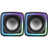 Mars Gaming MS1, Altoparlanti da Gioco 10W, sSubwoofer, 3.5mm Jack e USB, 6 Driver Audio