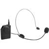 Trevi EM 408 R Set di Microfoni Wireless ad Archetto e a Clip con Ricevitore Wireless senza Fili