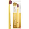 Curaprox CS 12460 Velvet Soft Spazzolino | Cura Delle Gengive Sensibili | Pulizia Ultra Delicata Con 12.460 Filamenti | Confezione Singola | Giallo-borgogna