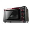 G3 Ferrari G10132 Il Moro 28 Plus Forno Elettrico Ventilato, 28 Litri, 1600W, 6 modalità di cottura, Timer 60 min, 100° - 230°C, Interno antiaderente, Rosso/Nero
