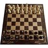 Azi Nuovo grande marrone set scacchi in legno pezzi degli scacchi fiore interamente a mano di 50x50 cm scatola di legno di faggio scacchiera, giochi da tavolo, backgammon, dama, gioco educativo