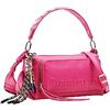 Desigual Half, BOLS_Mezzo Logo Urus Donna, Colore: Rosso, Taglia Unica