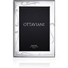 Ottaviani Portafoto fascia stretta della Collezione Fiaba in Miro Silver cm 9x13