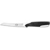 Sanelli Sakura Coltello Pomodoro 12 cm., Acciaio Inossidabile, Nero/Bianco