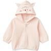 United Colors of Benetton Giacca C/CAPP M/L 3MCDA501C Maglione Cardigan, Rosa, 3 Mesi Unisex-Bimbi