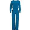 WINSHAPE Tuta Funzionale Comfort Js101lsc Intera, Verde tè, S Donna