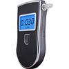 DGTech DigitalTech® - Alcoholmetro digitale professionale portatile omologato per test alcolemia, include ugelli e borsa per il trasporto.