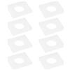 ECSiNG 8 boccole di ricambio per sedili di ricambio, 52107137499 52108401292, compatibili con BMW Z3 E36 E37 E38 1994-2002 Kit di riparazione per sedili passeggeri