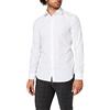 Seidensticker Business Hemd, Camicia Uomo, Bianco (White 01), 38