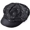 Bristol Novelty Bh540 Berretto Unisex con Paillettes, Stile Anni '70, 1 Pezzo, Nero, Taglia Unica, da Donna Halloween