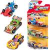T-Racers Mix ´N Race 3 Pack - Confezione da 3 auto da collezione. Auto smontabili in due parti e con parti intercambiabili. Confezione 7/8