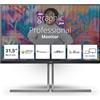 AOC U32U3CV Monitor PC 80 cm (31.5) 3840 x 2160 Pixel 4K Ultra HD LCD Nero GARANZIA ITALIA