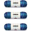 Caron Simply Soft Oceana Paints - Gomitolo di filato acrilico da 141 g, 4 medi, pettinato, 200 m, per lavori a maglia/uncinetto