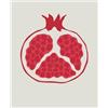 Komar Quadro da parete - Cultivated Pomegranate - Dimensioni: 40 x 50 cm - Poster Stampa artistica, decorazione soggiorno, camera da letto