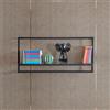 Hanah Home RF.YT.01.01, melammina, Nero, Taglia Unica