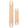 Dioche Navette per Tessitura per Telai Telaio Lungo 2 Pezzi Navetta per Tessitura in Legno di Faggio Maglione Fai da Te Telai per Tessitura Sciarpa Arazzo Accessori per la Tessitura
