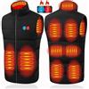XCMVCN Gilet Riscaldato Unisex Elettrico USB, Giubbotto Termico Riscaldante, Giacca Riscaldabile - XXL(Batteria Escluso)