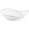 Alessi ACO02 W Trinity Cestino, Acciaio Colorato con Resina Epossidica, Bianco